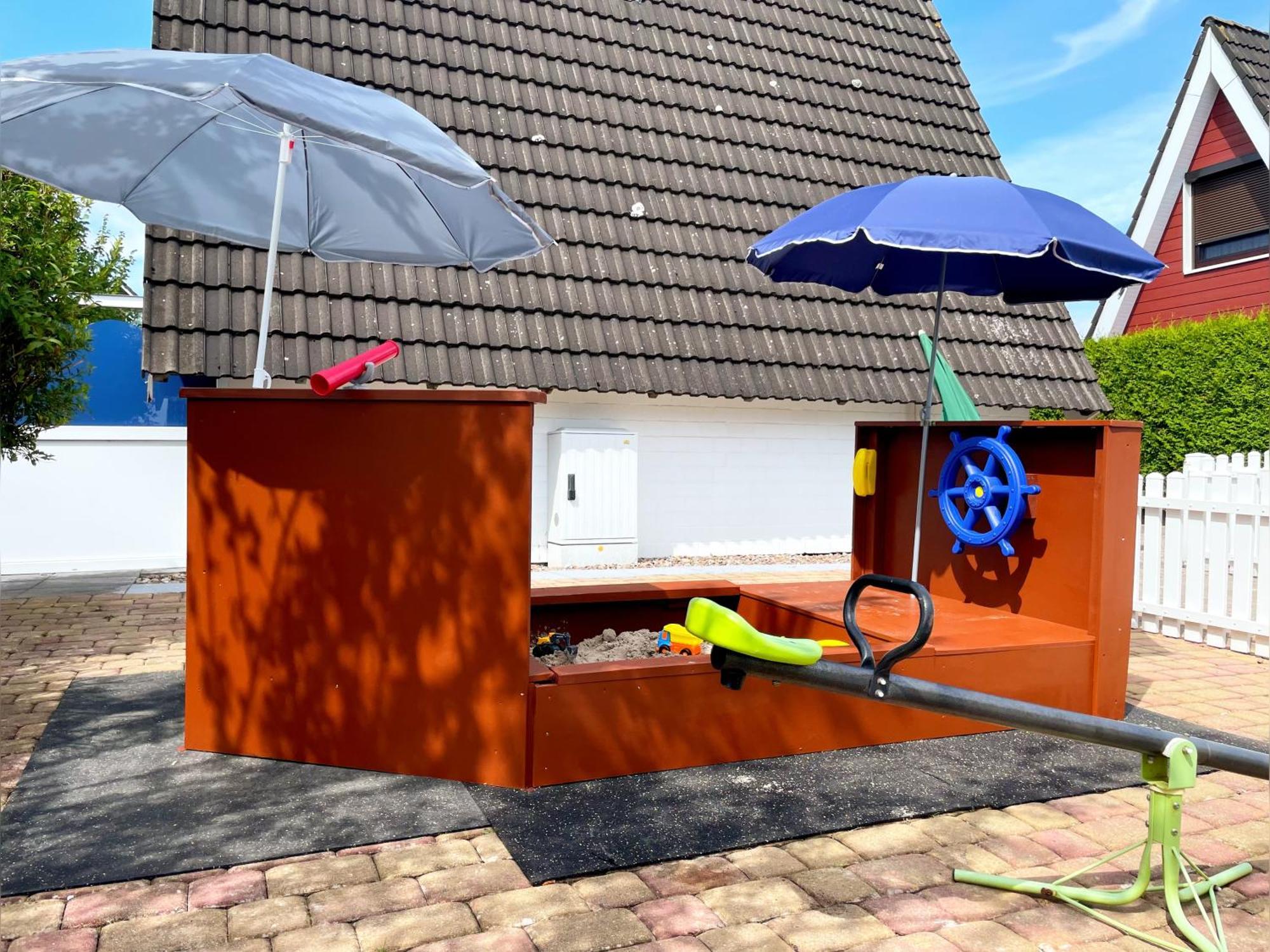 Familienfreundliches Ferienhaus In 5 Min Zum Strand Mit Terrasse Und Kostenlosem Parkplatz クックスハーフェン エクステリア 写真